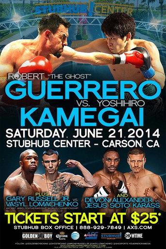 Robert Guerrero vs. Yoshihiro Kamegai (2014) poster