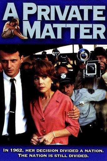 A Private Matter (1992) poster