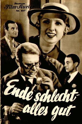 Ende schlecht, alles gut (1934) poster