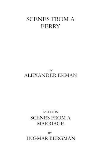 Scenes from a Ferry (2018) poster