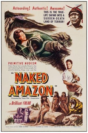 Naked Amazon (1954) poster