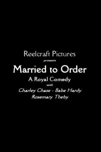 Married to Order (1920) poster