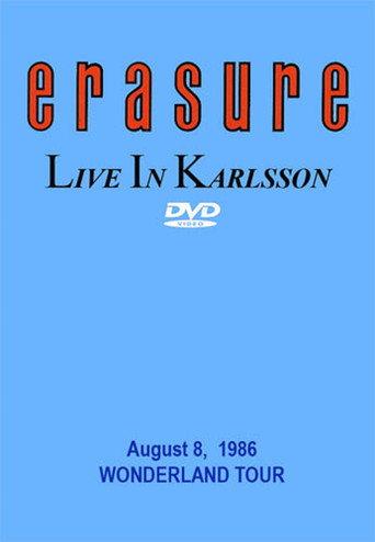 Erasure: Live at Karlsson (2011) poster