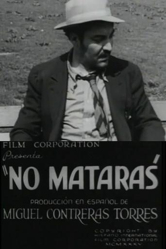 No matarás (1937) poster