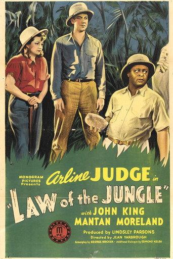Law of the Jungle (1942) poster