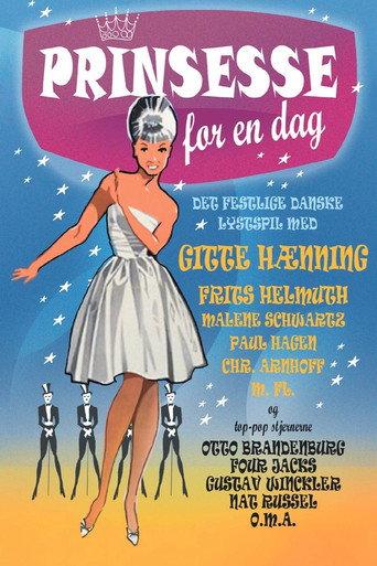 Prinsesse for en dag (1962) poster