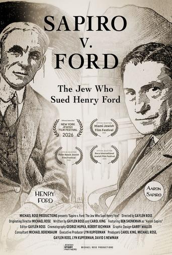 Sapiro vs. Ford: The Jew Who Sued Henry Ford (2026) poster