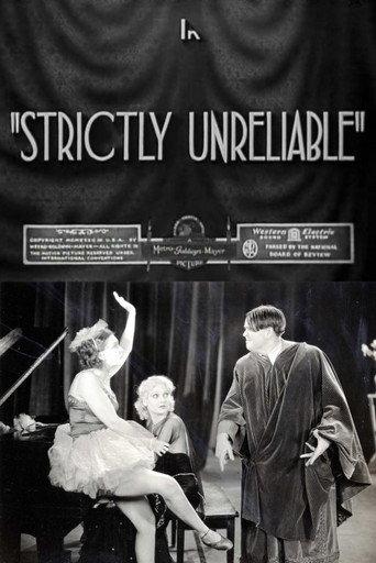 Strictly Unreliable (1932) poster