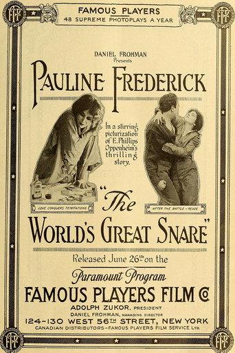 The World's Great Snare (1916) poster