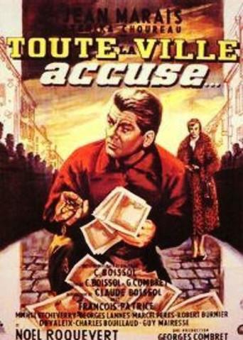 The Whole Town Accuses (1956) poster