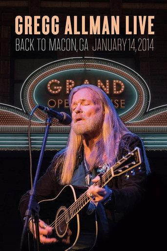 Gregg Allman Live - Back to Macon, GA (2015) poster