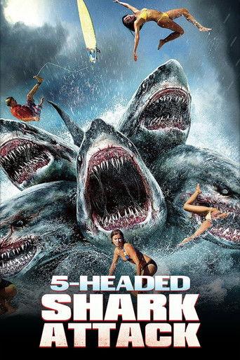 5-Headed Shark Attack (2017) poster
