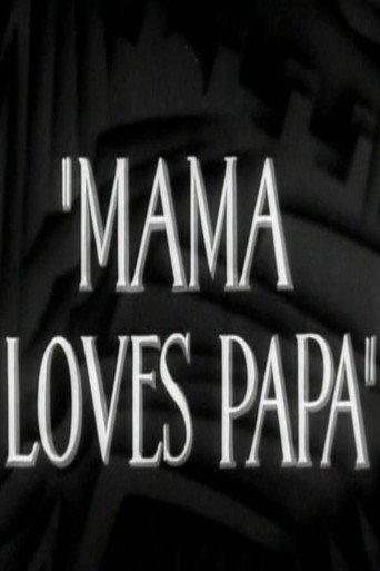 Mama Loves Papa (1931) poster