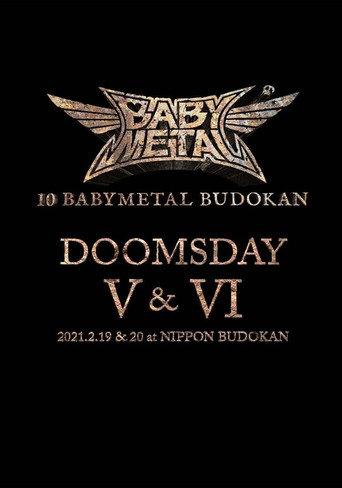 10 BABYMETAL BUDOKAN - DOOMSDAY V & VI (2021) poster