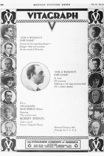 For a Woman’s Fair Name (1916) poster