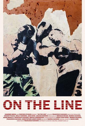 ON THE LINE () poster