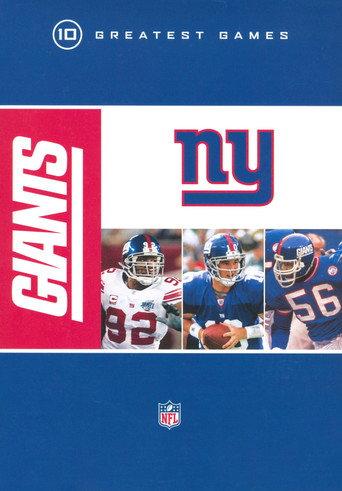 NFL: New York Giants - 10 Greatest Games (2009) poster