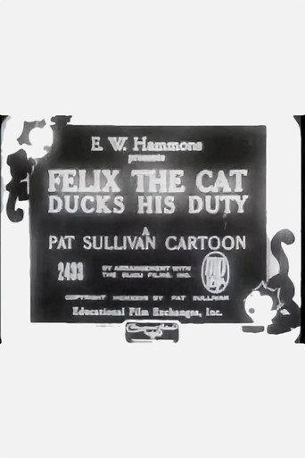 Felix the Cat Ducks His Duty (1927) poster