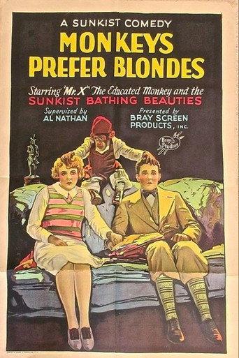 Monkeys Prefer Blondes (1926) poster