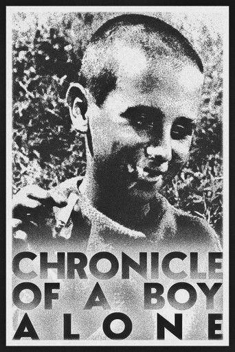 Chronicle of a Boy Alone (1965) poster