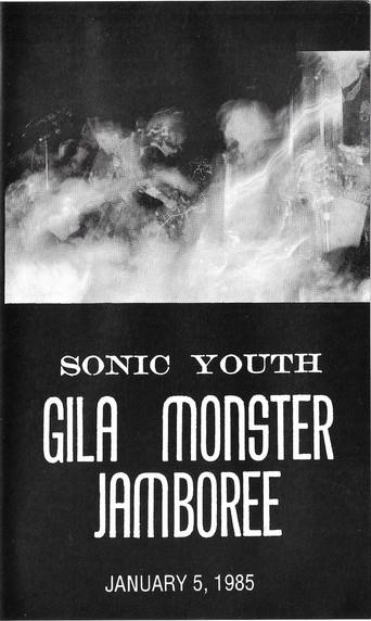 Sonic Youth - Gila Monster Jamboree - January 5, 1985 () poster