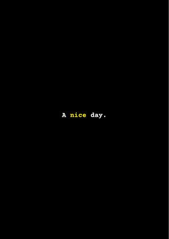 A nice day. (2023) poster