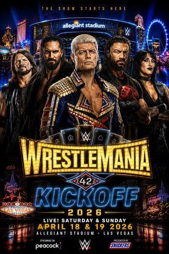 WWE WrestleMania 42 Kickoff (2026) poster