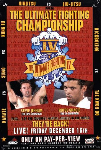 UFC 4: Revenge of the Warriors (1994) poster