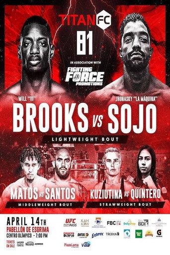Titan FC 81 (2023) poster