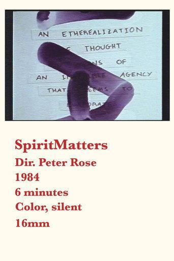 SpiritMatters (1984) poster