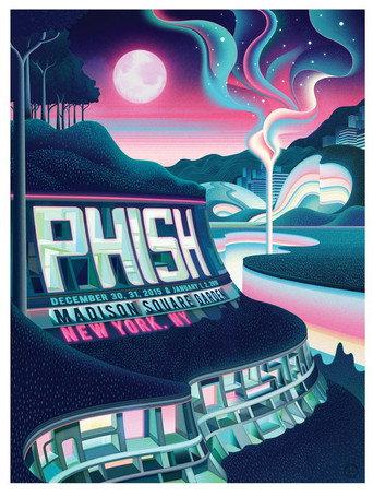 Phish 2015-12-31 Madison Square Garden, New York, NY () poster