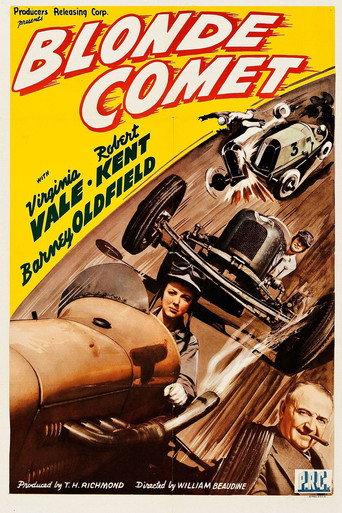 Blonde Comet (1941) poster