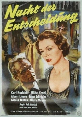 Nacht der Entscheidung (1956) poster