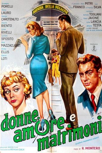 Donne, amore e matrimoni (1956) poster