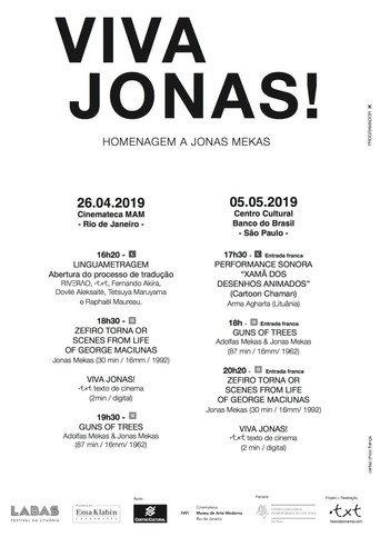 Viva Jonas! () poster