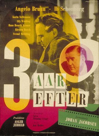 3 years after (1948) poster