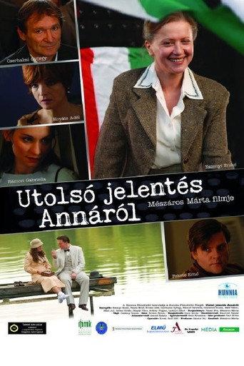 Last Report on Anna (2009) poster