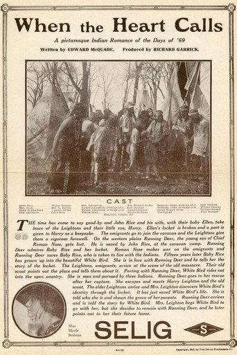 When the Heart Calls (1912) poster