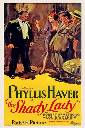 The Shady Lady (1928) poster