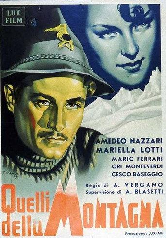 Quelli della montagna (1943) poster
