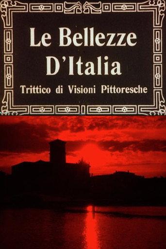 The Beauties of Italy, Triptych of Picturesque Views (1911) poster