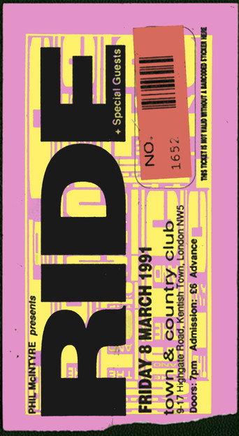 Ride ‎– Town And Country Club 07.03.91 () poster