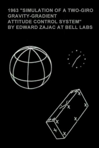 Simulation of a Two-Gyro Gravity-Gradient Attitude Control System (1963) poster