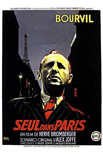 Alone in Paris (1951) poster