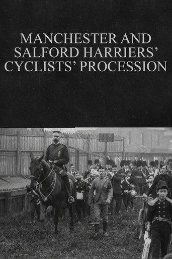 Manchester and Salford Harriers' Cyclists' Procession (1901) poster