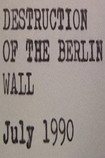 Destruction of the Berlin Wall (2006) poster