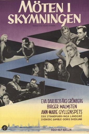 Möten i skymningen (1957) poster