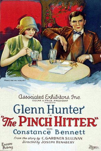 The Pinch Hitter (1925) poster
