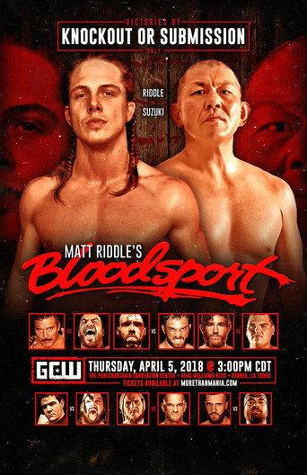 GCW Matt Riddle's Bloodsport (2018) poster