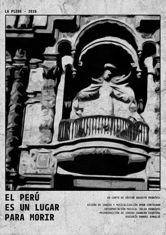 Peru is a place to die (2026) poster
